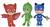 PELUCHE PJMASKS ASSORTITI