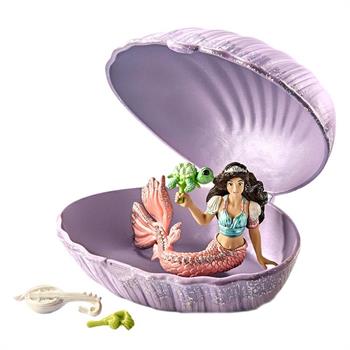 SIRENA E BABY TARTARUGA IN CONCHIGLIA