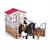 HORSE CLUB BOX CON TORI E PRINCIPESSA