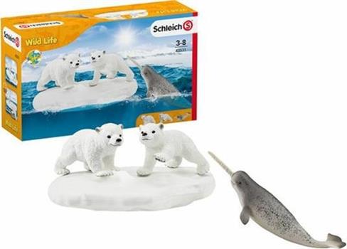 CUCCIOLI DI ORSO E NARVALO DEI GHIACCI