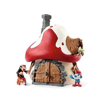 CASA DEI PUFFI + 2 PERSONAGGI