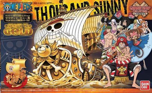 ONE PIECE THOUSAND SUNNY GOLD KIT