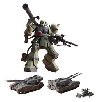 GUNDAM HG ZAKU GROUND WAR SET