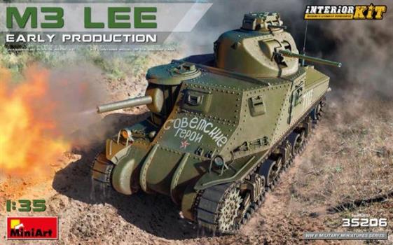 CARRO ARMATO M3 LEE EARLY KIT 1/35