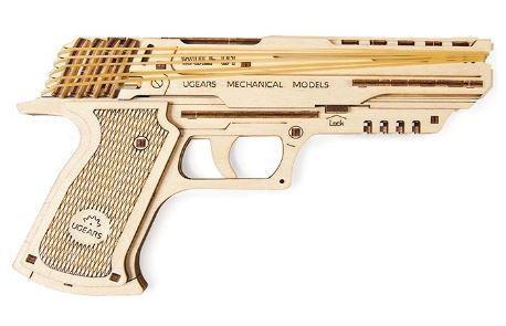 UGEARS PISTOLA WOLF-01