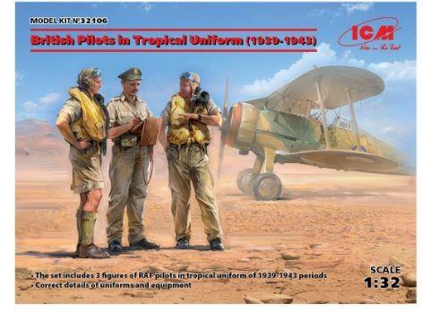 PILOTI INGLESI WWI TROPICAL KIT 1/32