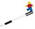 PENNA LEGO A GEL NERA CON MINIFIGURE