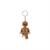 LEGO PORTACHIAVI LED GINGERBREAD MAN