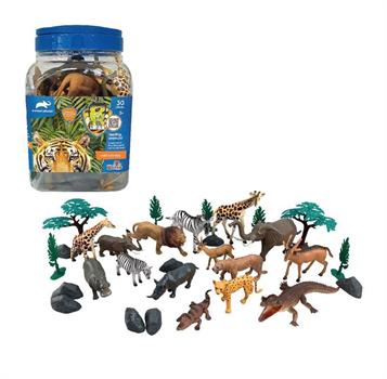 CUBO 30PZ ANIMALI SELVAGGI ANIMAL PLANET