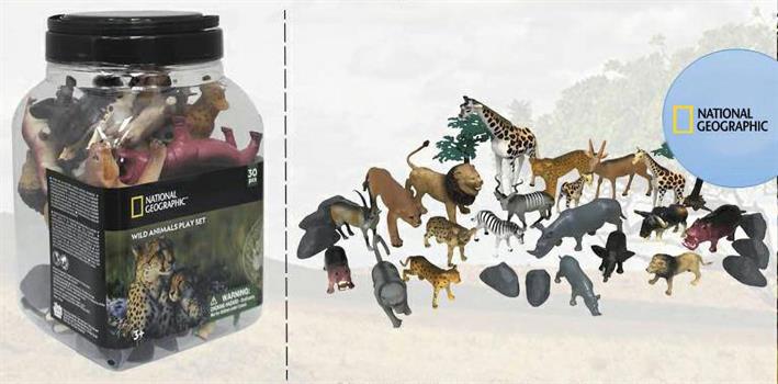 CUBO 40 PZ ANIMALI SAVANA