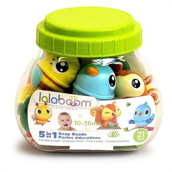LALABOOM PERLE E ANIMALI 21 PEZZI