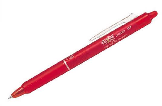 PENNA A SFERA FRIXION CLICKER 0.7 ROSSO