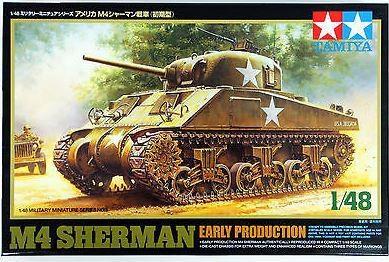 CARRO ARMATO M4 SHERMAN 1/48