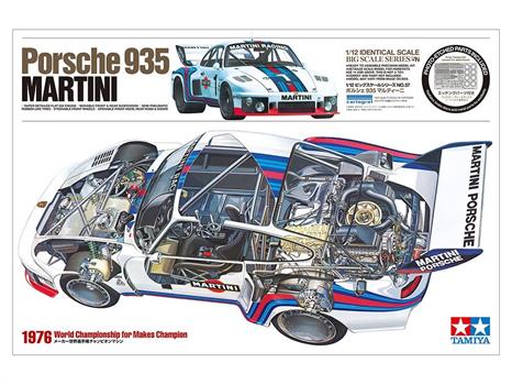 AUTO PORSCHE 935 MARTINI KIT 1/12