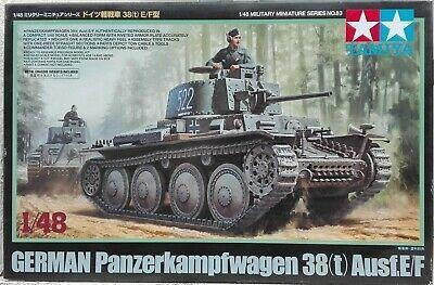 CARRO ARMATO PANZER 38T KIT 1/48