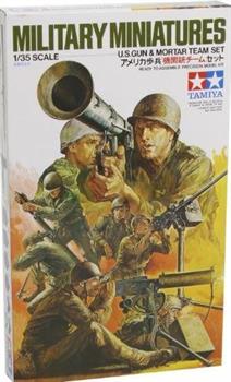 SOLDATI MITRAGLIERI + MORTAIO USA 1/35
