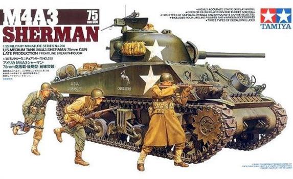 CARRO ARMATO M4 A3 SHERMAN KIT 1/35