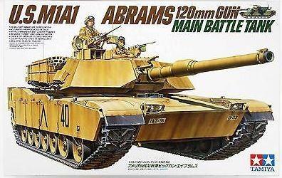CARRO ARMATO US M1A1 ABRAMS KIT 1/35
