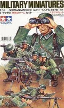 SOLDATINI MITRAGLIERI TEDESCHI 1/35