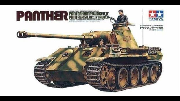 CARRO ARMATO PANTHER KIT 1/35