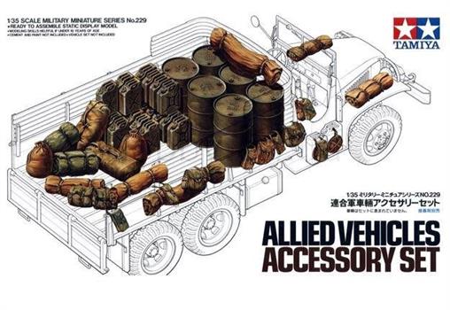 ACCESSORI VEICOLI ALLEATI KIT 1/35