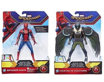 SPIDER-MAN PERSONAGGI CON LUCI ASSORTITI