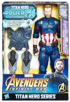AVENGERS CAP AMERICA 30CM + ZAINO POWER