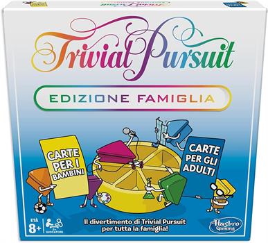 GIOCO TRIVIAL PURSUIT EDIZIONE FAMIGLIA