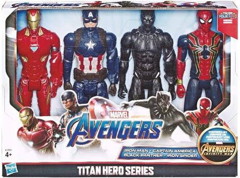 AVENGERS TITAN HERO SET 4 PERSONAGGI
