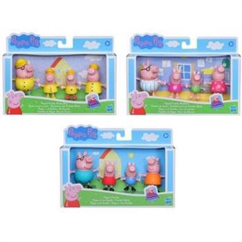 PEPPA PIG SET FAMIGLIA 4 PERSONAGGI ASS.