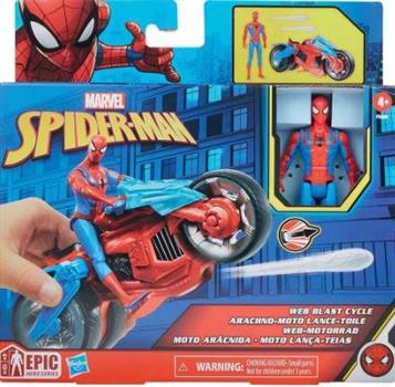 SPIDERMAN PERSONAGGIO + MOTO