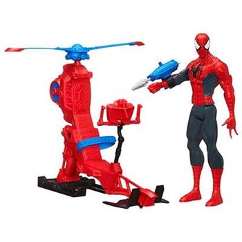 SPIDERMAN CON ELICOTTERO