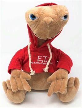 PELUCHE E.T. C/FELPA CM 25