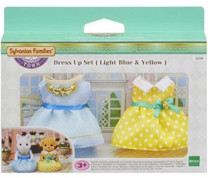 SET ABITINI CELESTE E GIALLO