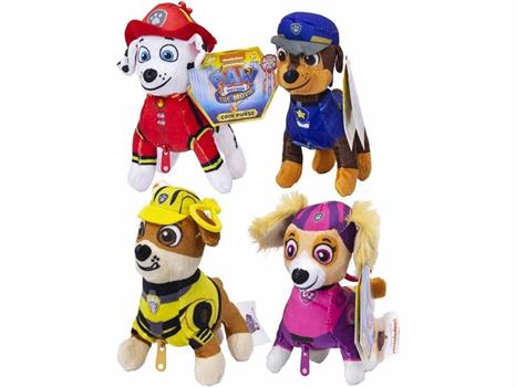 PELUCHE PAW PATROL CON CLIP CM 14