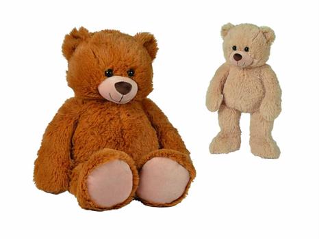 PELUCHE ORSO MARRONE 43 CM ASSORTITI