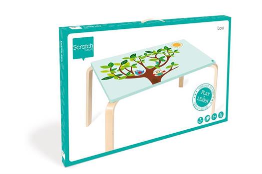 TAVOLO IN LEGNO GUFO LOU