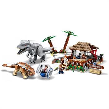 JURASSIC WORLD INDOMINUS CONTRO ANKYLOS