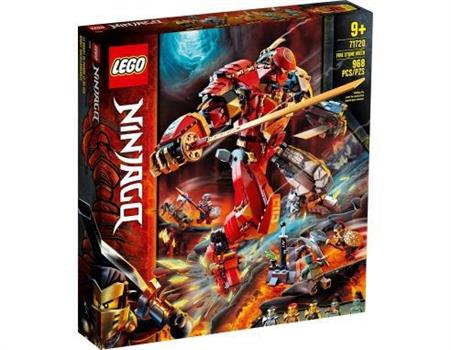 NINJAGO MECH PIETRA - FUOCO