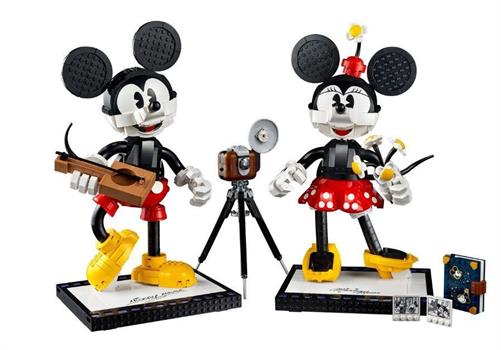 MICKEY MOUSE E MINNIE COSTRUIBILI