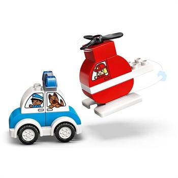 DUPLO ELICOTTERO E AUTO POLIZIA