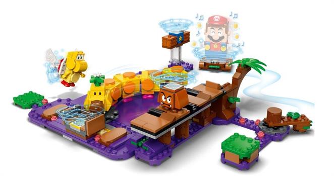 SUPER MARIO LA PALUDE VELENOSA