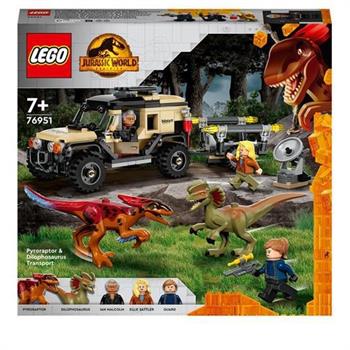 JURASSIC WORLD TRASPORTO DILFOSAURO