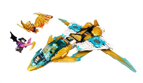 NINJAGO IL JET DRAGONE D'ORO DI ZANE
