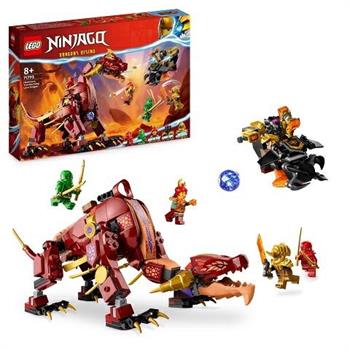 NINJAGO DRAGONE DI LAVA HEATWAVE