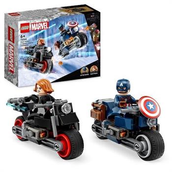 MOTO DI CAPTAIN AMERICA E BLACK WIDOW