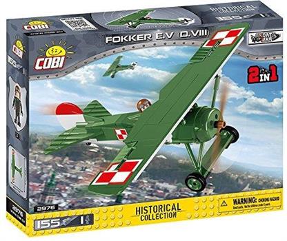 COBI AEREO FOKKER E.V (D.VIII) 2 IN 1