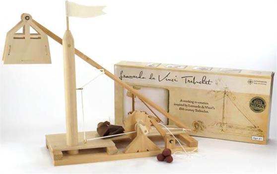 TREBUCHET DA VINCI IN LEGNO