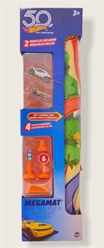 MEGAMAT HOT WHEELS TAPPETO +VEICOLI +ACC