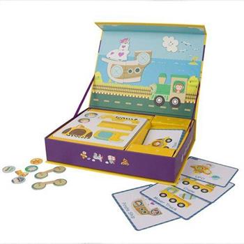 PLAYSET MAGNETICO MEZZI DI TRASPORTO